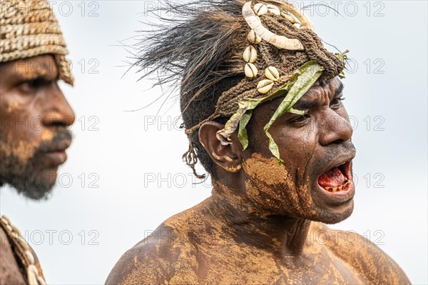 Dancers in war paint