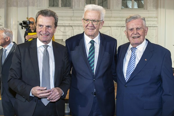 Three Minister-Presidents of the State of Baden-Wuerttemberg