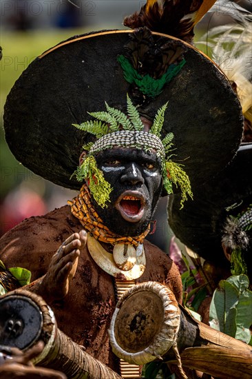 Dancers in war paint