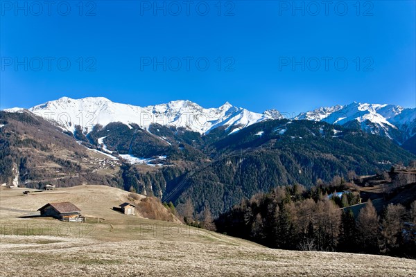 Mountain landscape near Ladis