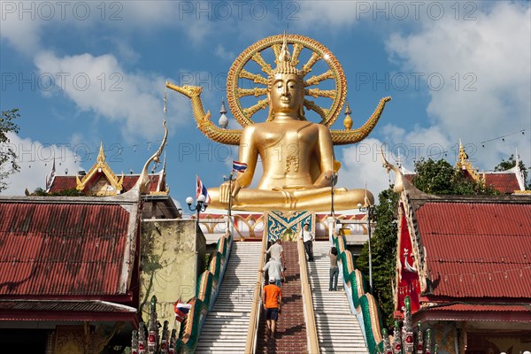 Grosse Buddha-Statue