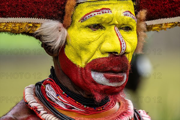 Dancers in war paint