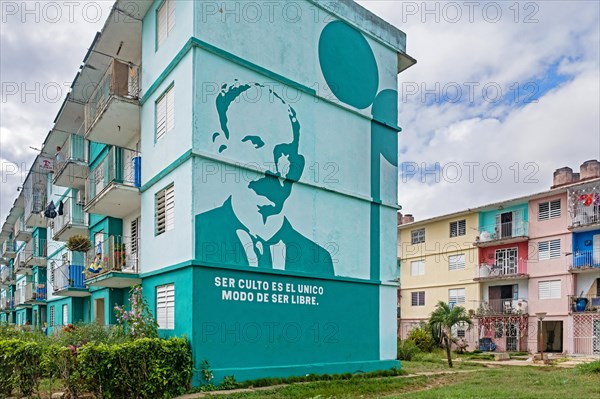 Mural of Jose Marti
