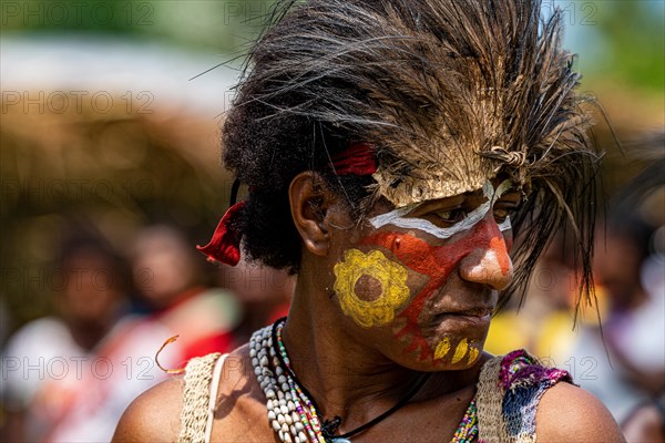 Dancers in war paint