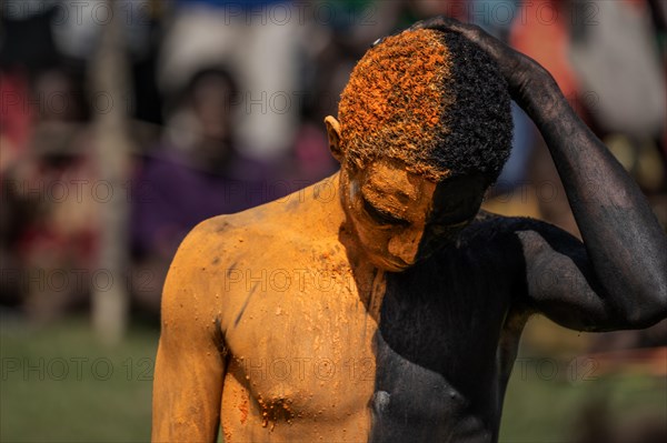 Dancers in war paint