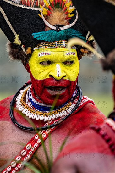 Dancers in war paint