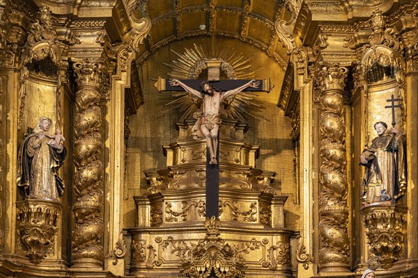 Altar of the church Igreja de Sao Sebastiao