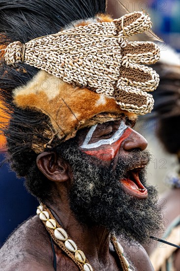 Dancers in war paint