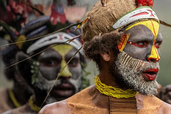 Dancers in war paint