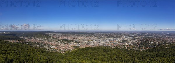 View of the state capital from the television tower