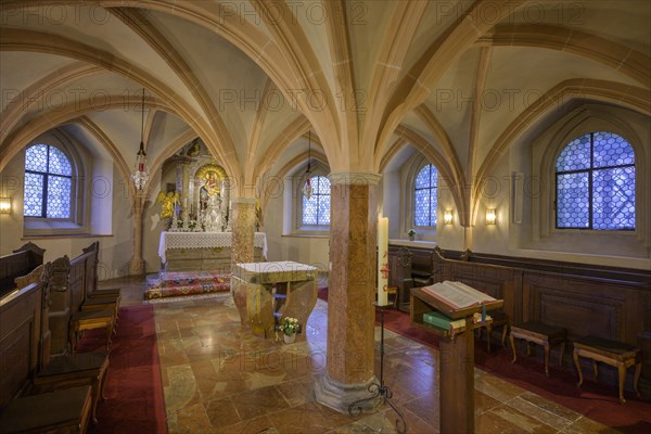 Crypt in Goettweig Abbey