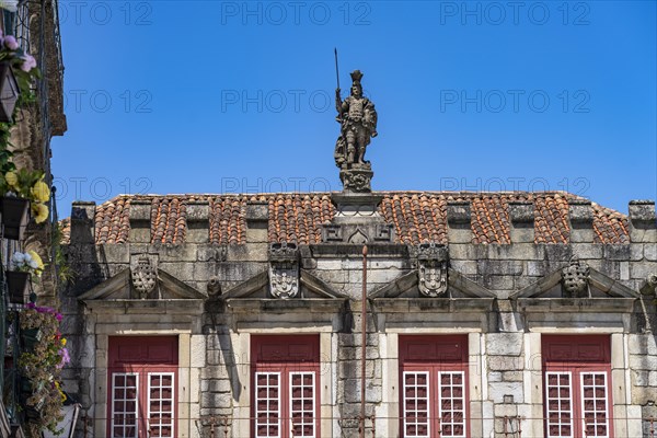 The historic former town hall in the old town of Guimaraes