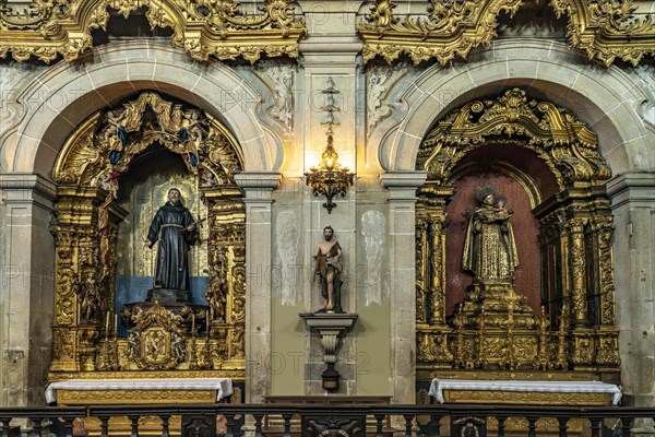 Altar of the church Igreja de Sao Francisco