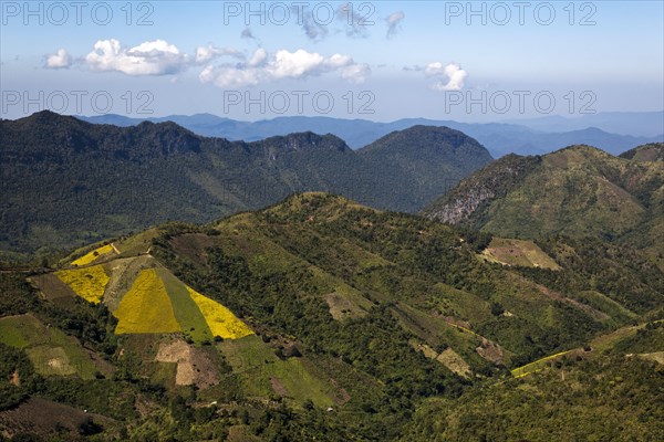 Mountain landscape near Kalaw