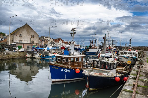 The fishing port of Pittenweem