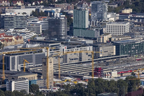 View of the state capital from the TV tower