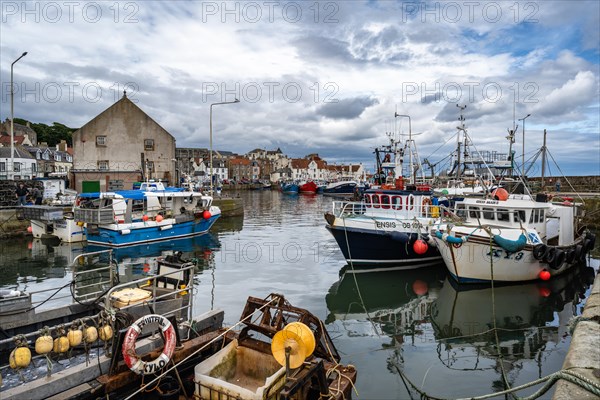 The fishing port of Pittenweem