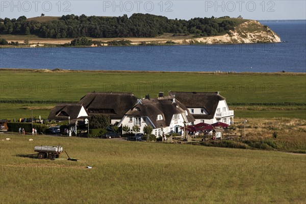 Bodden landscape with country houses