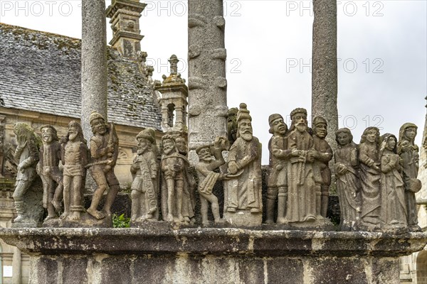 Figures of the Calvaire in the Enclosed Parish of Saint-Thegonnec