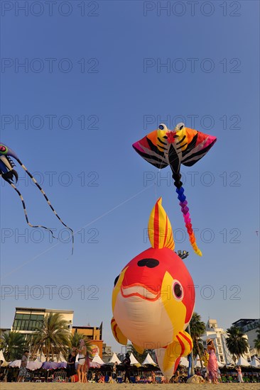 Kite Festival on Pattaya Beach