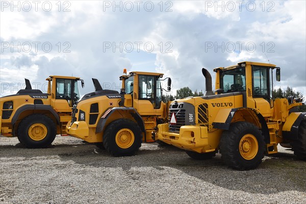 Wheel loader for the construction site
