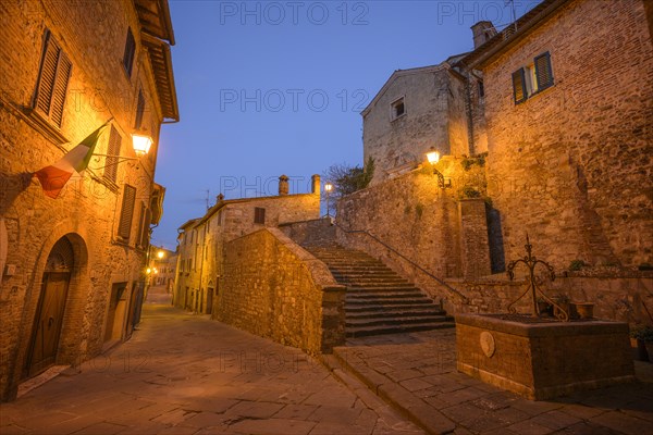 Old town in the evening