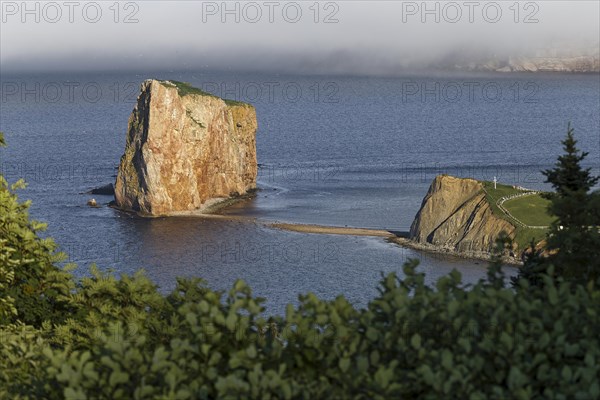 Fog at Perce Rock