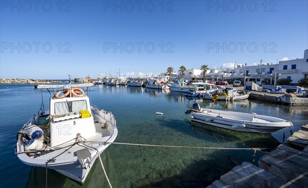 Fishing boats in Naoussa harbour