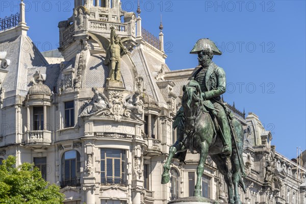 Equestrian Monument to Dom Pedro IV on Avenida dos Aliados