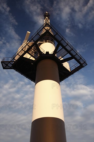 Radar tower on the island of Minsener Oog