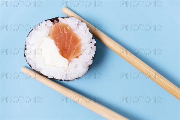 Fresh sushi rice roll