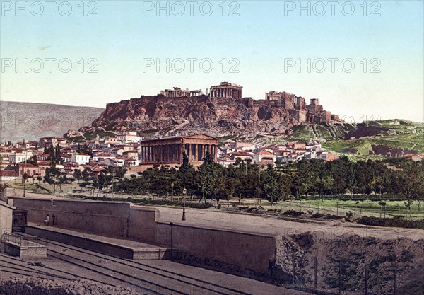 The Acropolis and the Temple of Theseus