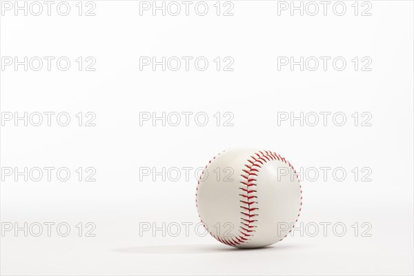 Front view baseball with copy space