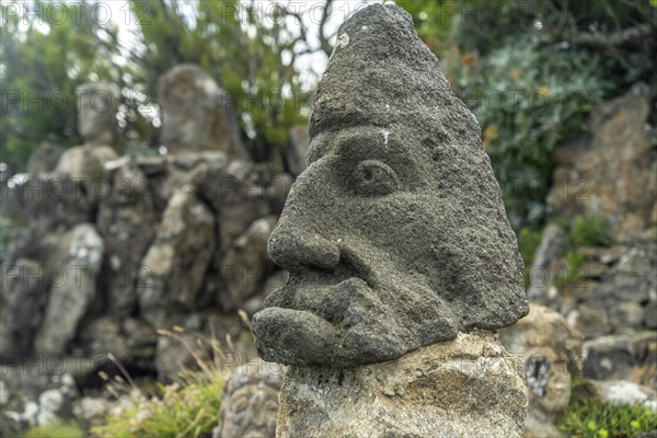 Granite sculptures Les Roches Sculptes near Rotheneuf