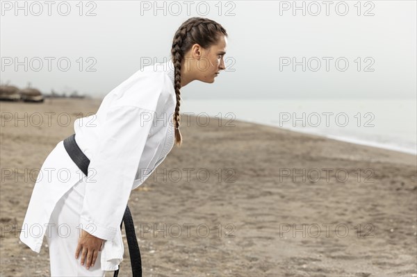 Kung fu fighter martial arts costume