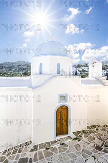 Greek Orthodox Chapel of Agios Spiridon with Star of the Sun