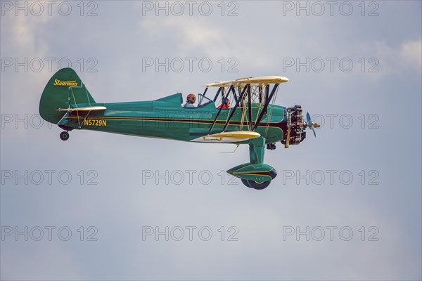 Biplane Boing Stearman Rinteln Germany