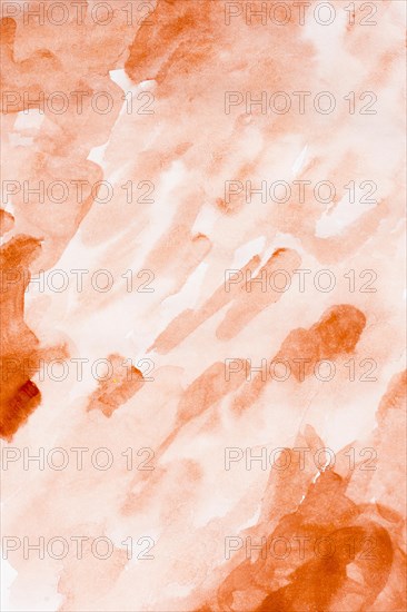 Abstract pastel orange aquarelle background
