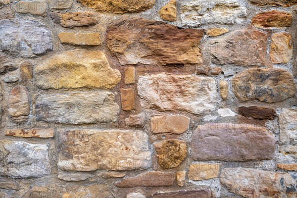 Sandstone wall stones