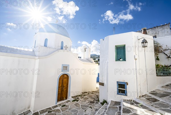 Greek Orthodox Chapel of Agios Spiridon with Star of the Sun