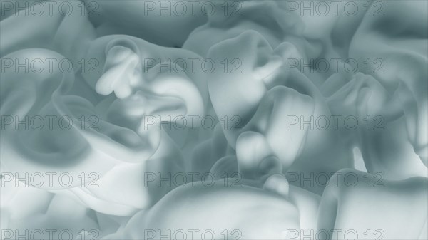 Abstract creamy white foam pattern background
