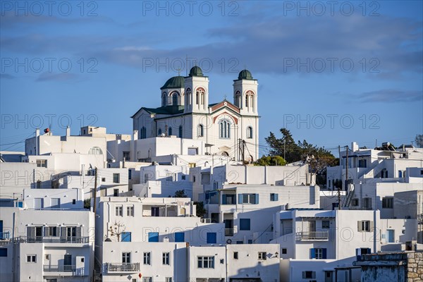 Village view of Naoussa town