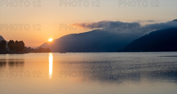 Morning red at sunrise