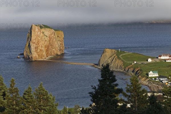 Fog at Perce Rock