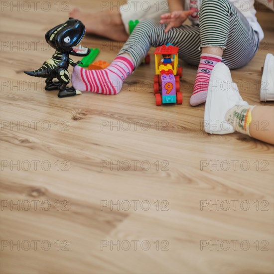 Kids playroom with toys