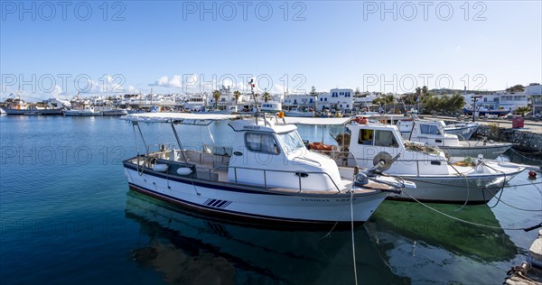 Fishing boats in Naoussa harbour