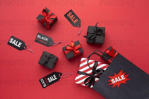 Black friday sales arrangement