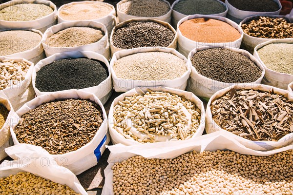 Spices market morocco