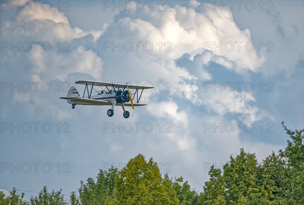 Biplane Boing Stearman Rinteln Germany