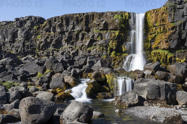 Oexarafoss waterfall